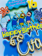 It's all about you girl cake topper