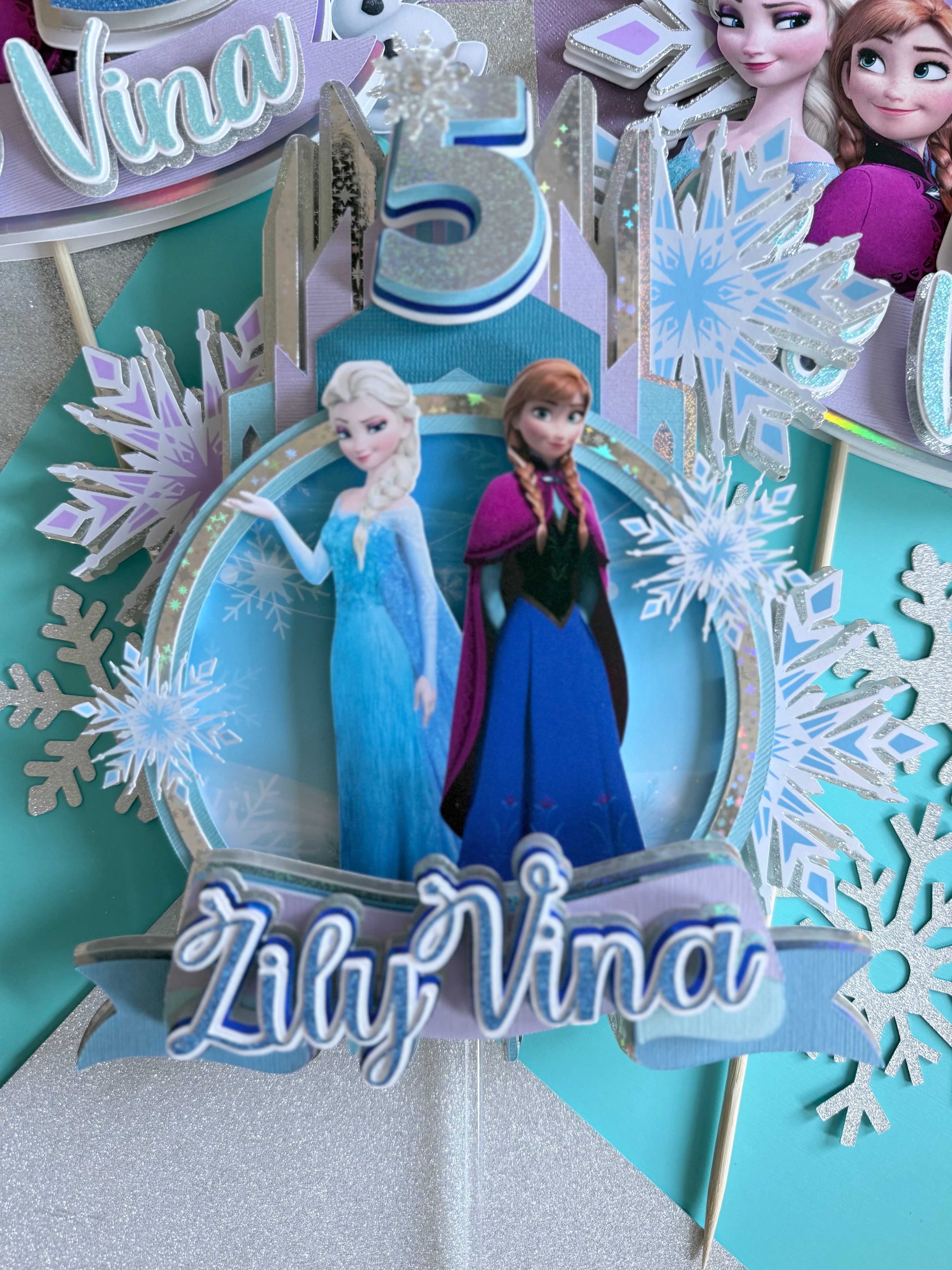 Frozen Cake Topper
