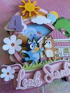 Bluey Cake Topper