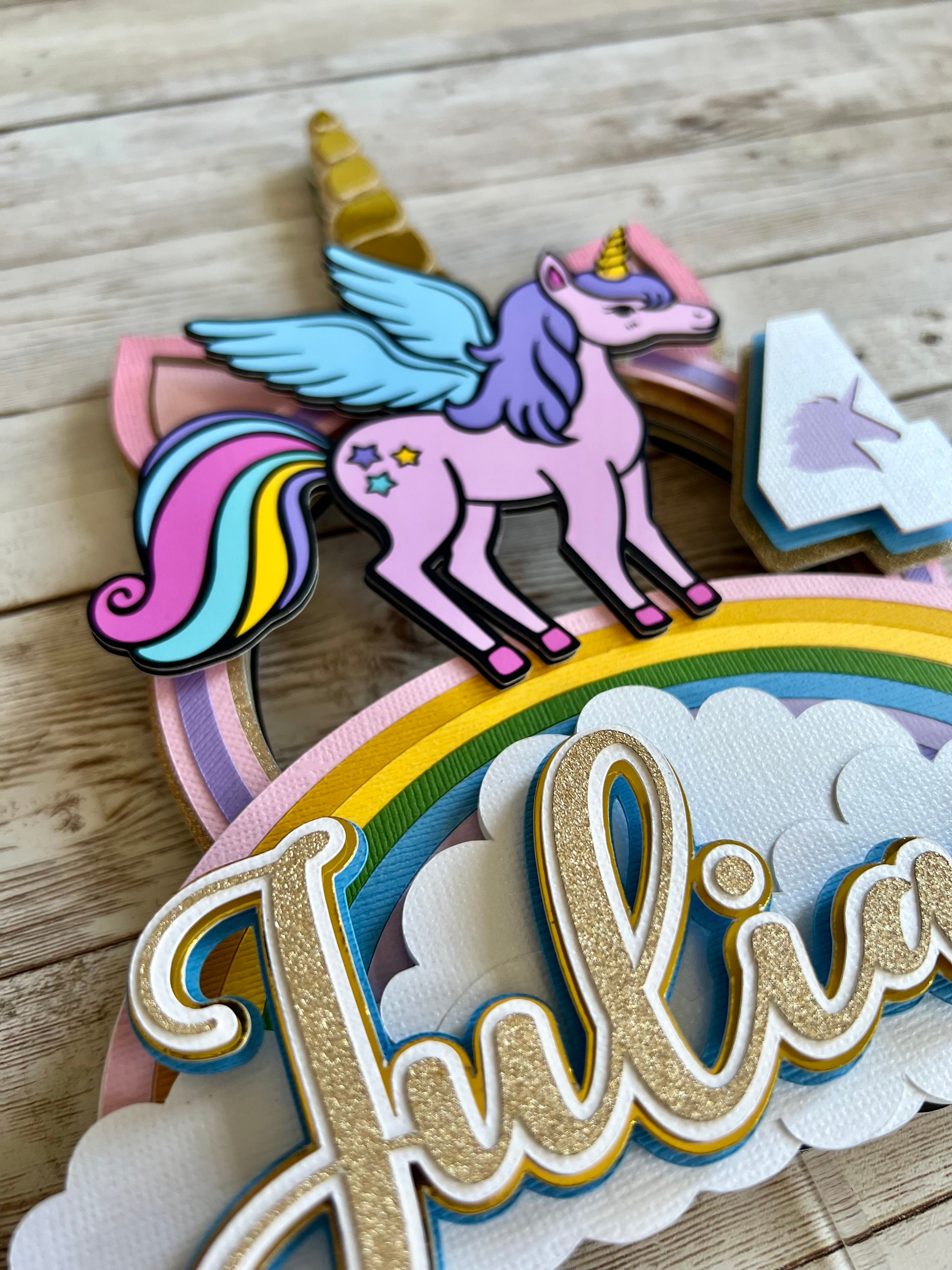 My little pony cake topper