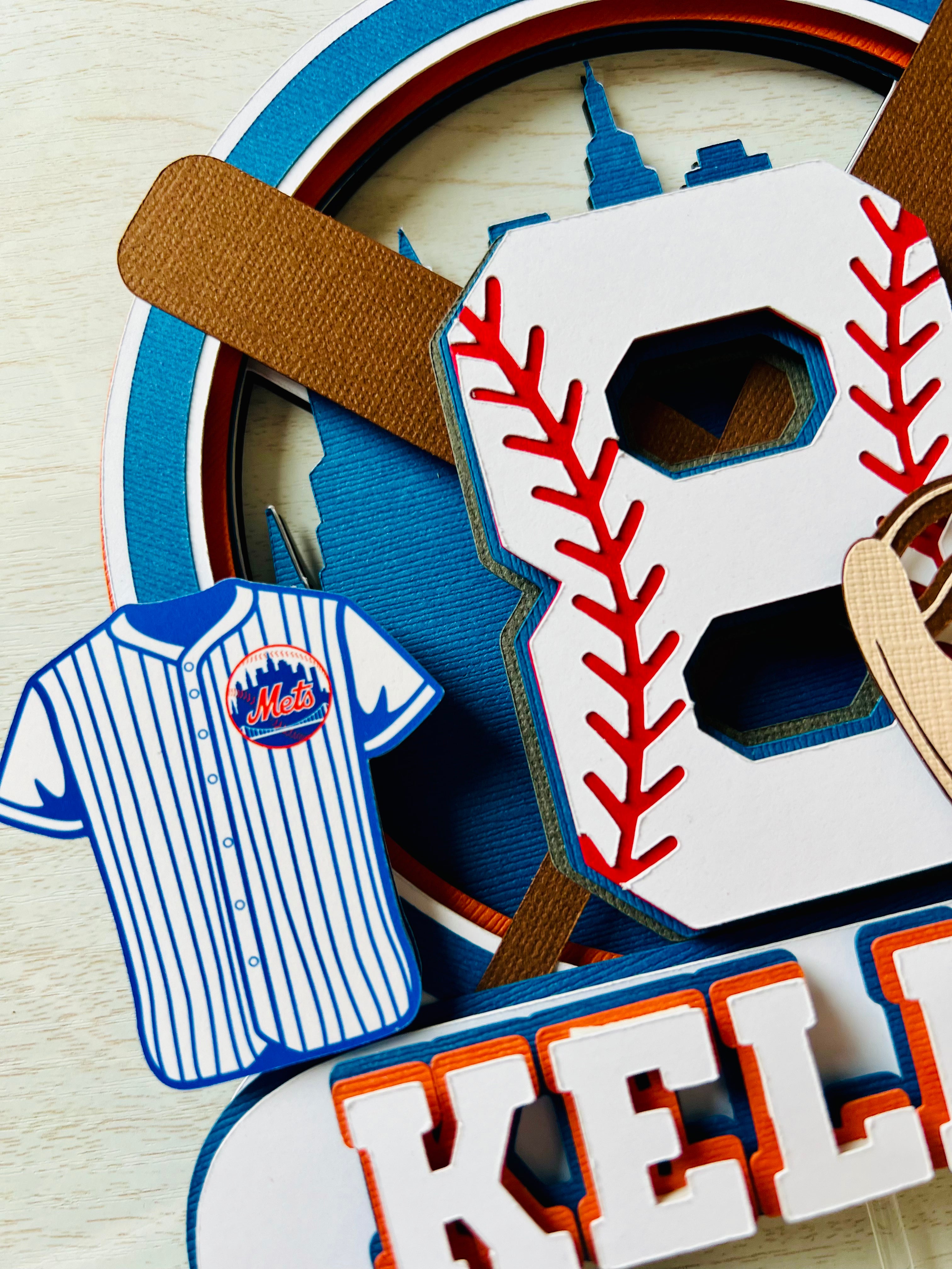 mets cake topper