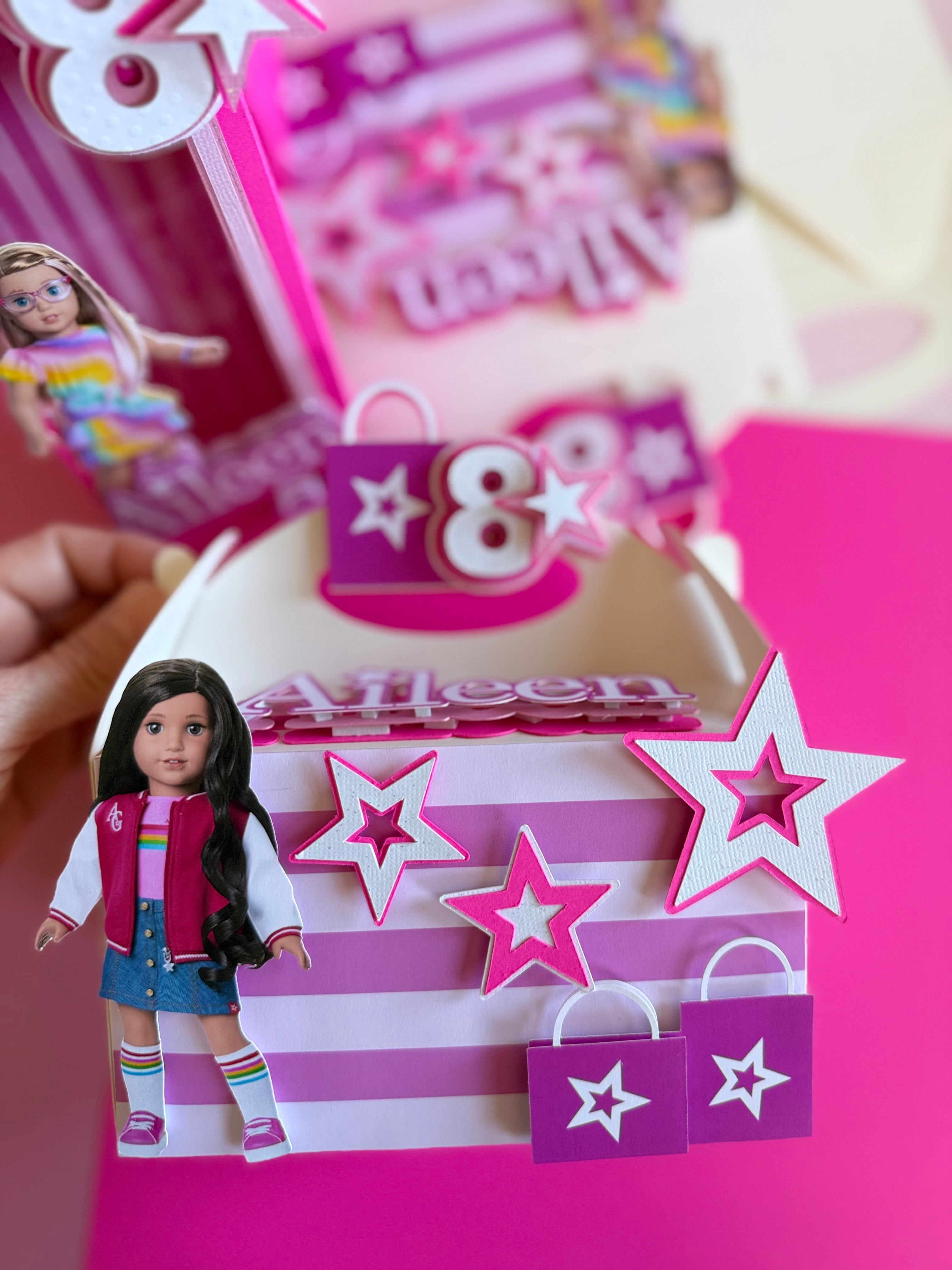 American Girl Favor Boxes