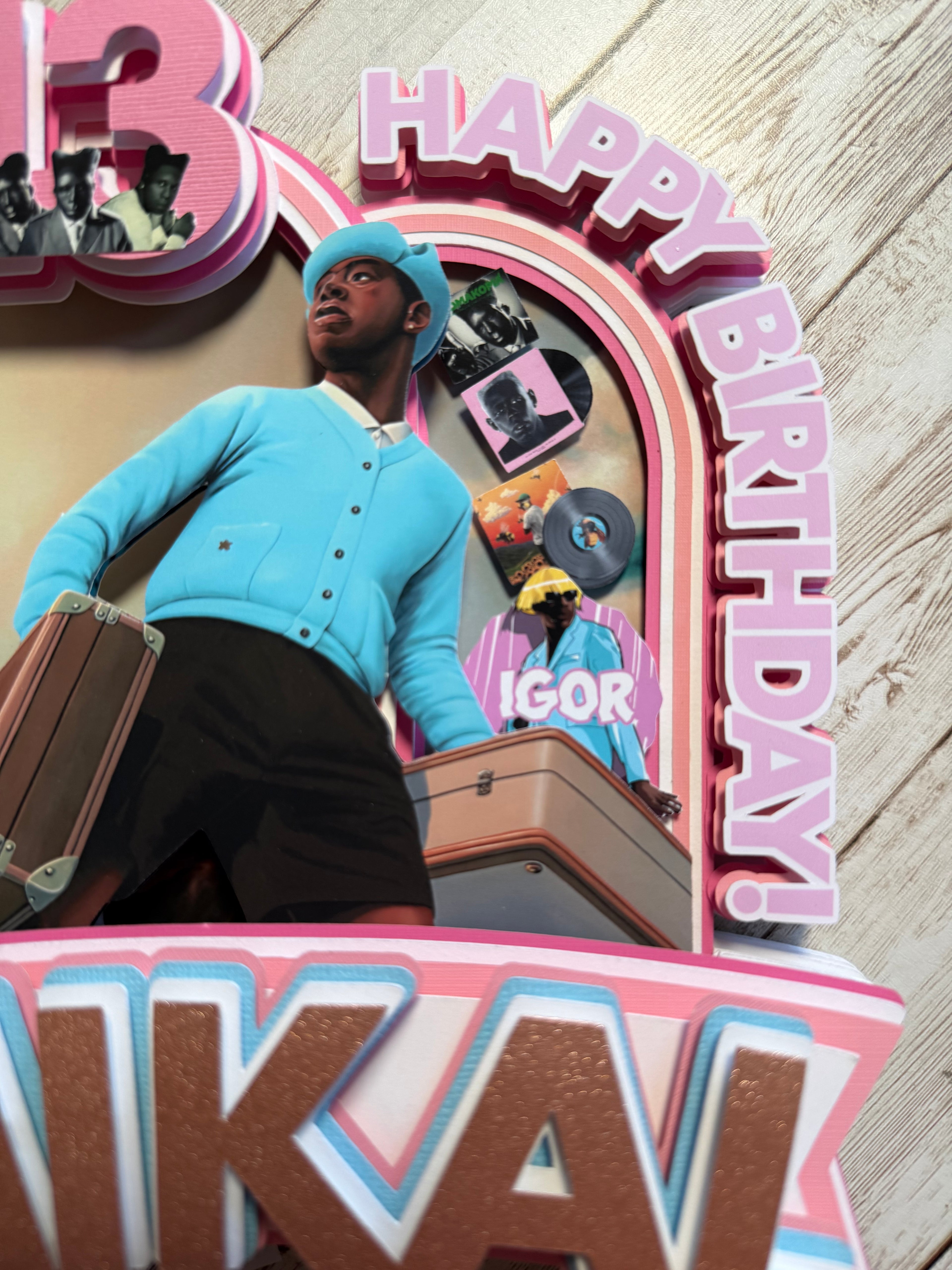 Call Me If You Get Lost  Cake Topper