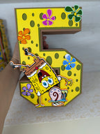 Sponge 3D Numbers
