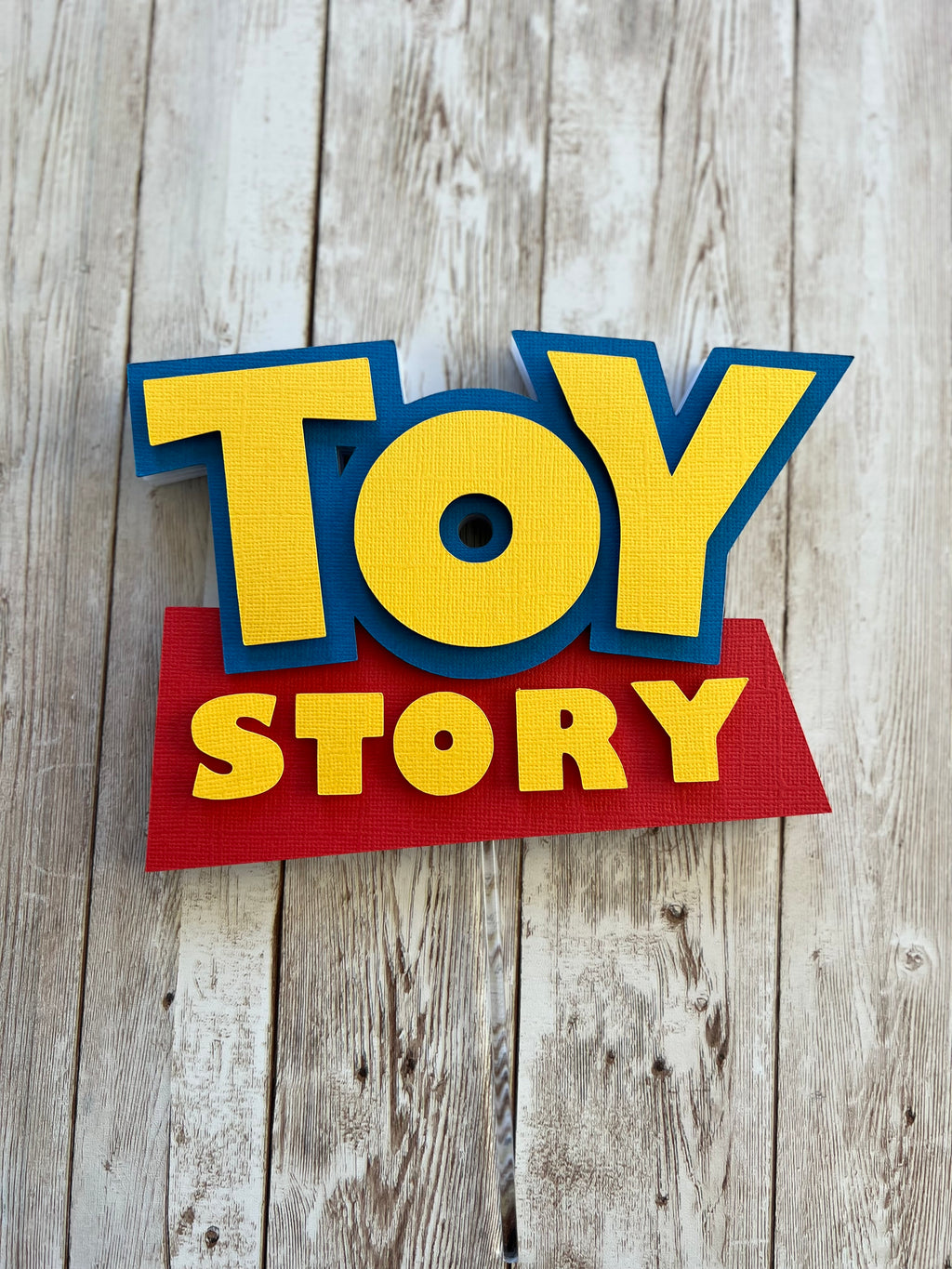 Toy Story cake topper