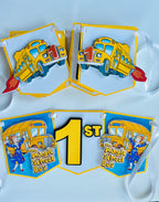 The magic School Bus birthday banner
