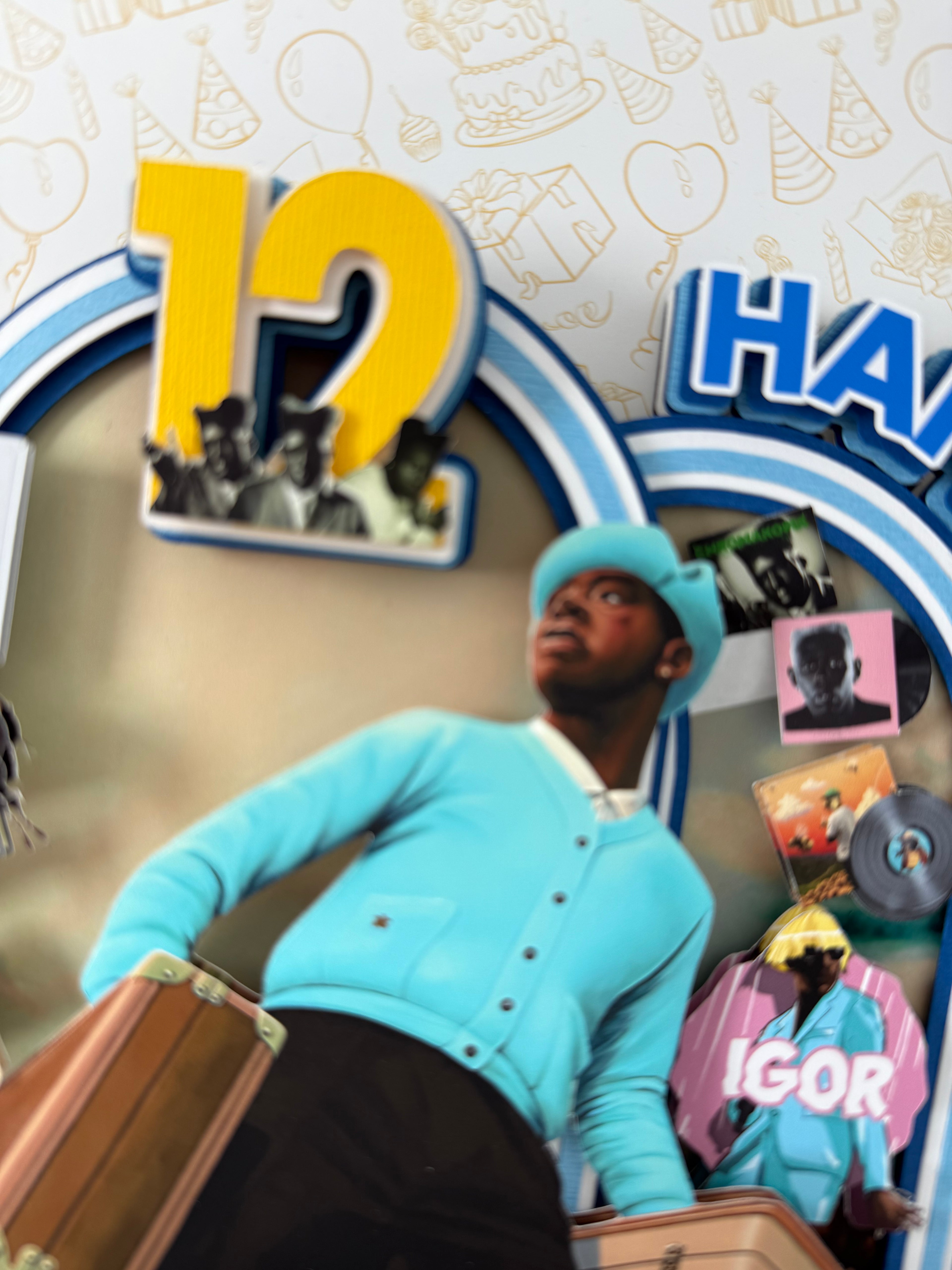 TYLER THE CREATOR CAKE TOPPER