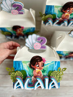 Moana favor boxes