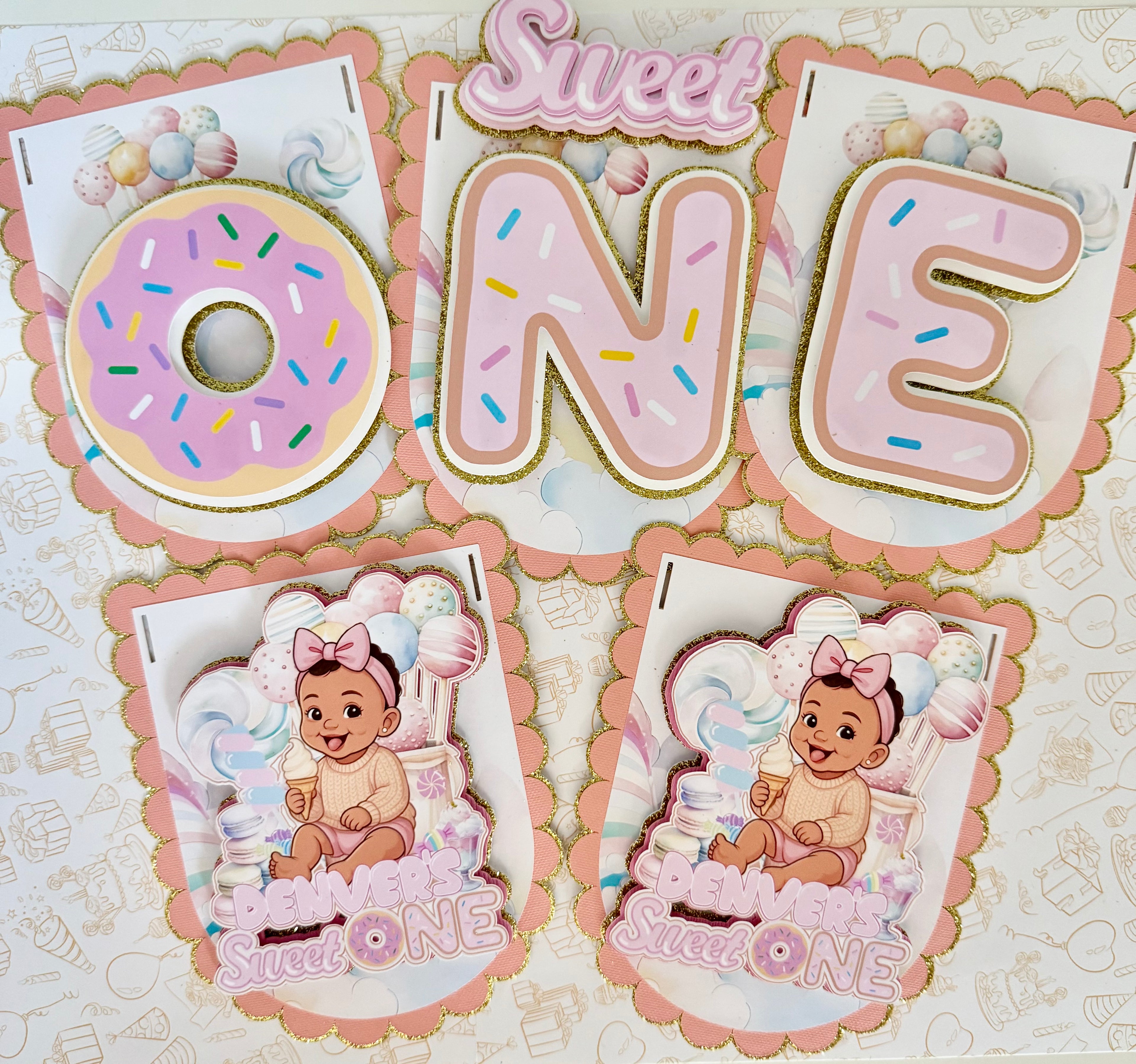 Sweet one highchair banner