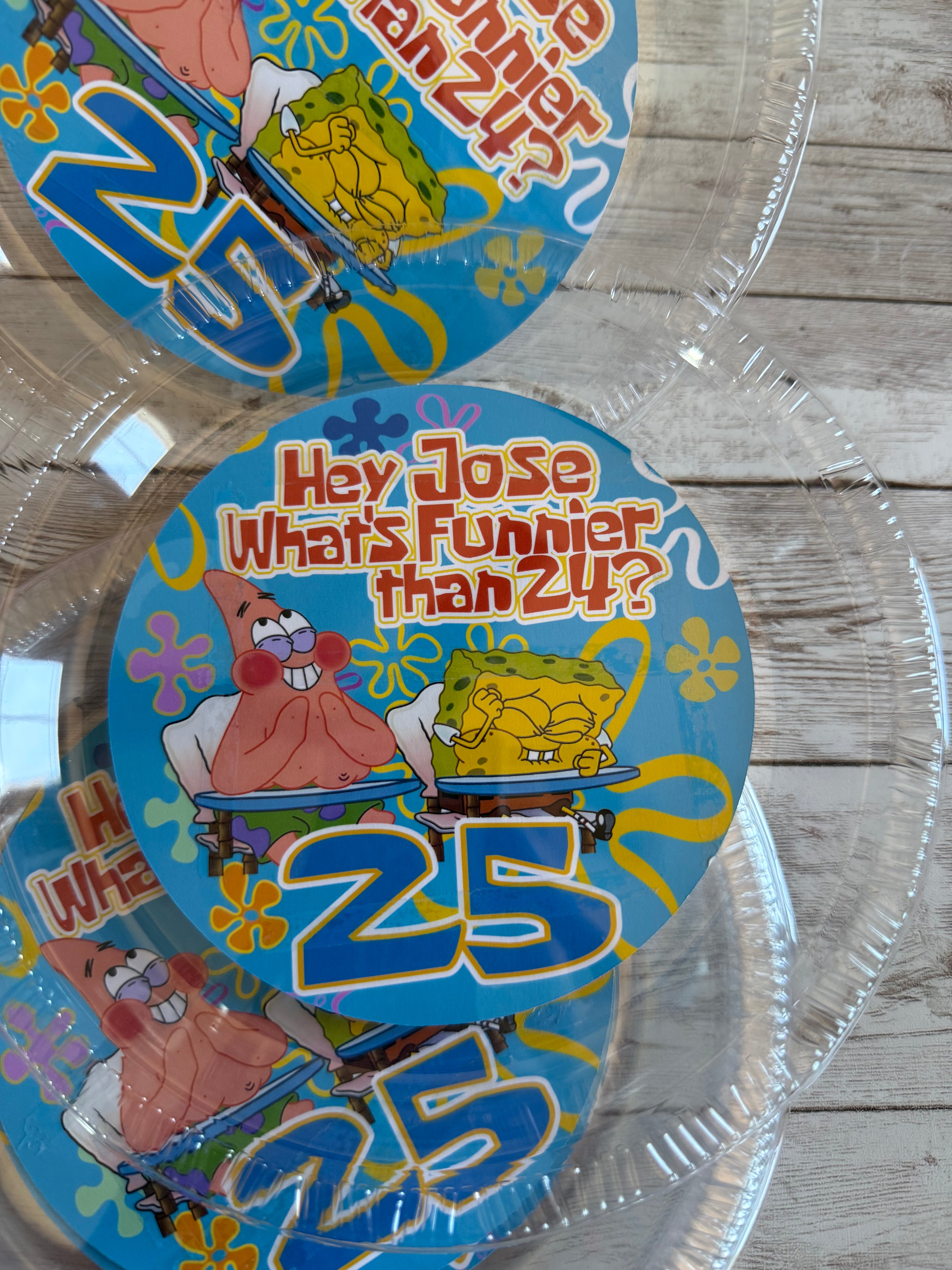 What’s Funnier Than 24 Dessert Plates