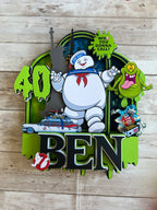 Ghosts Hunters Cake Topper