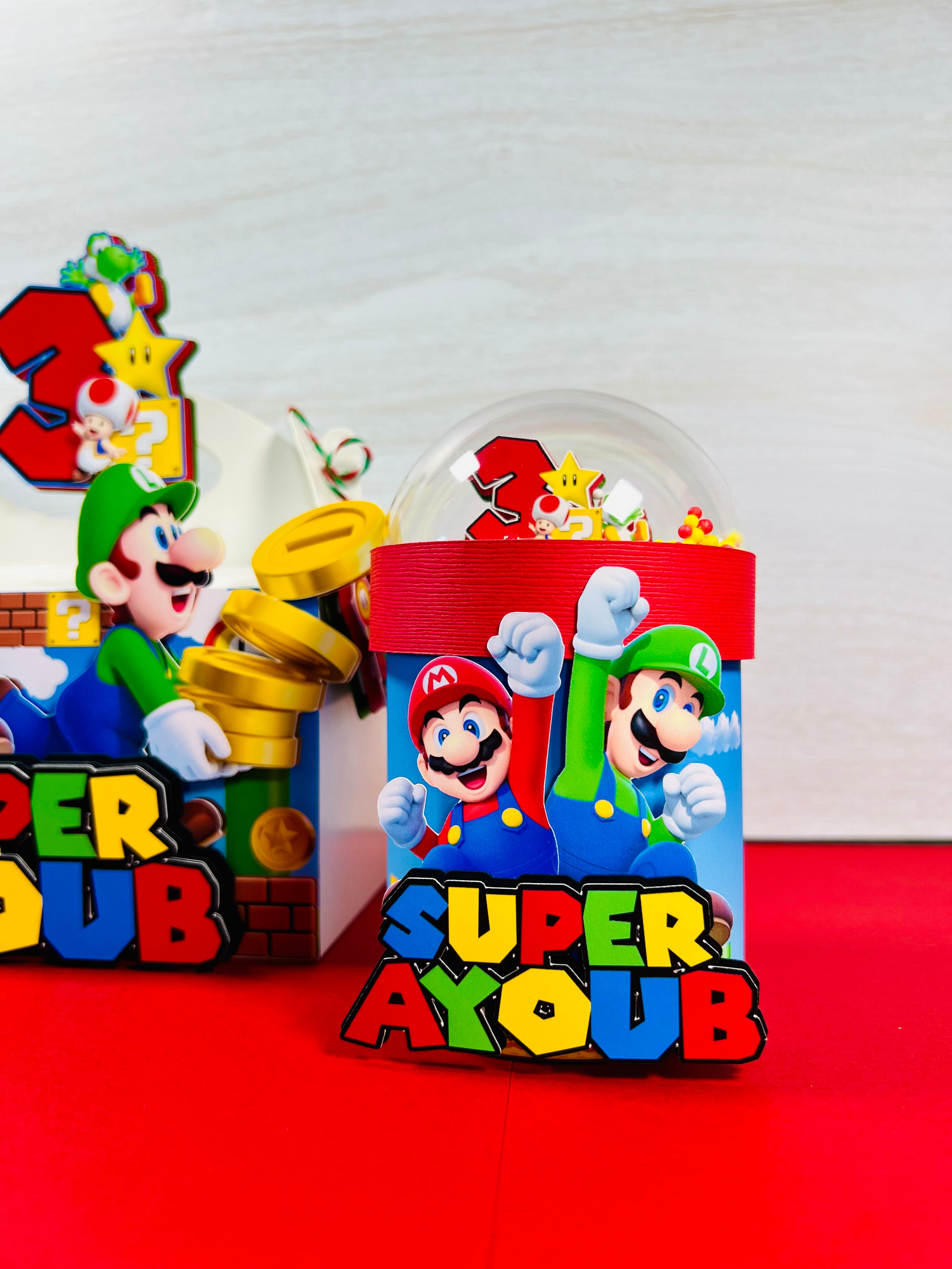 Super Mario Shaker Chip Cans