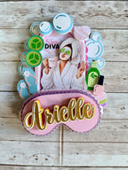 Spa Day Cake Topper