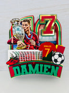 Soccer Cake Topper