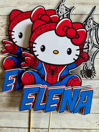 Spiderman centerpieces 