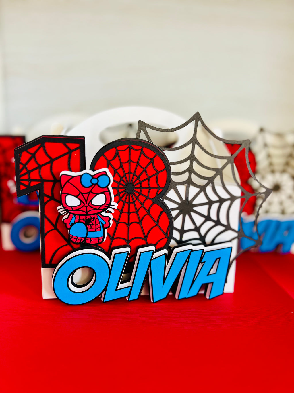 Hello Kitty Spiderman Favor Boxes