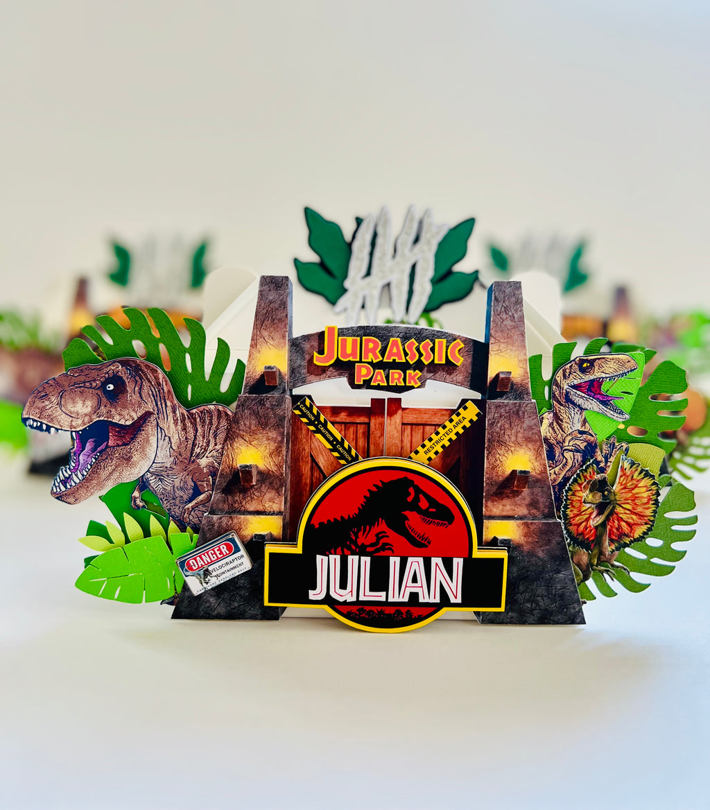 Jurassic Park Favor Box