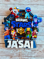 Brawl stars cake topper