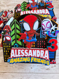 spiderman favor boxes