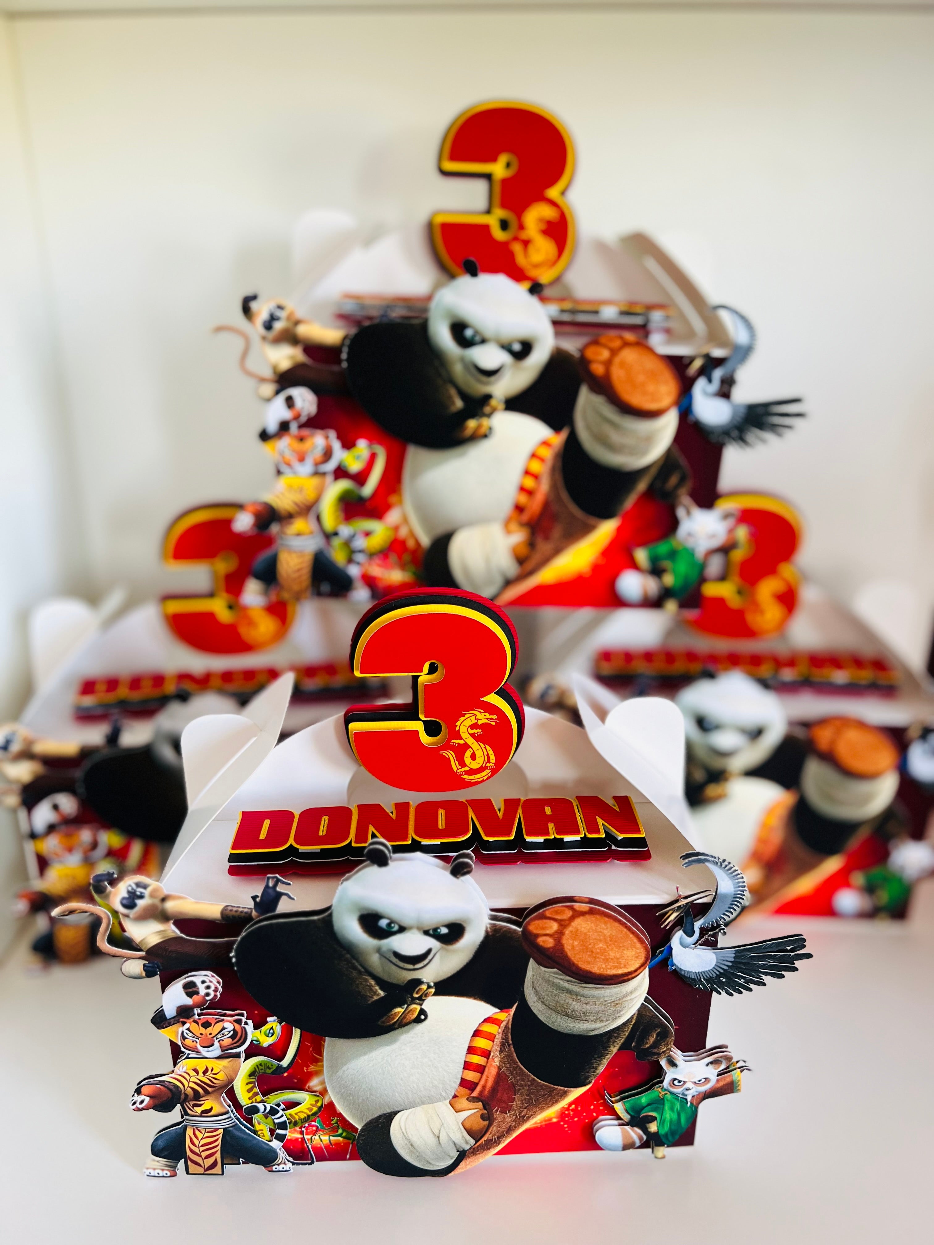 Kung Fu Panda gable boxes
