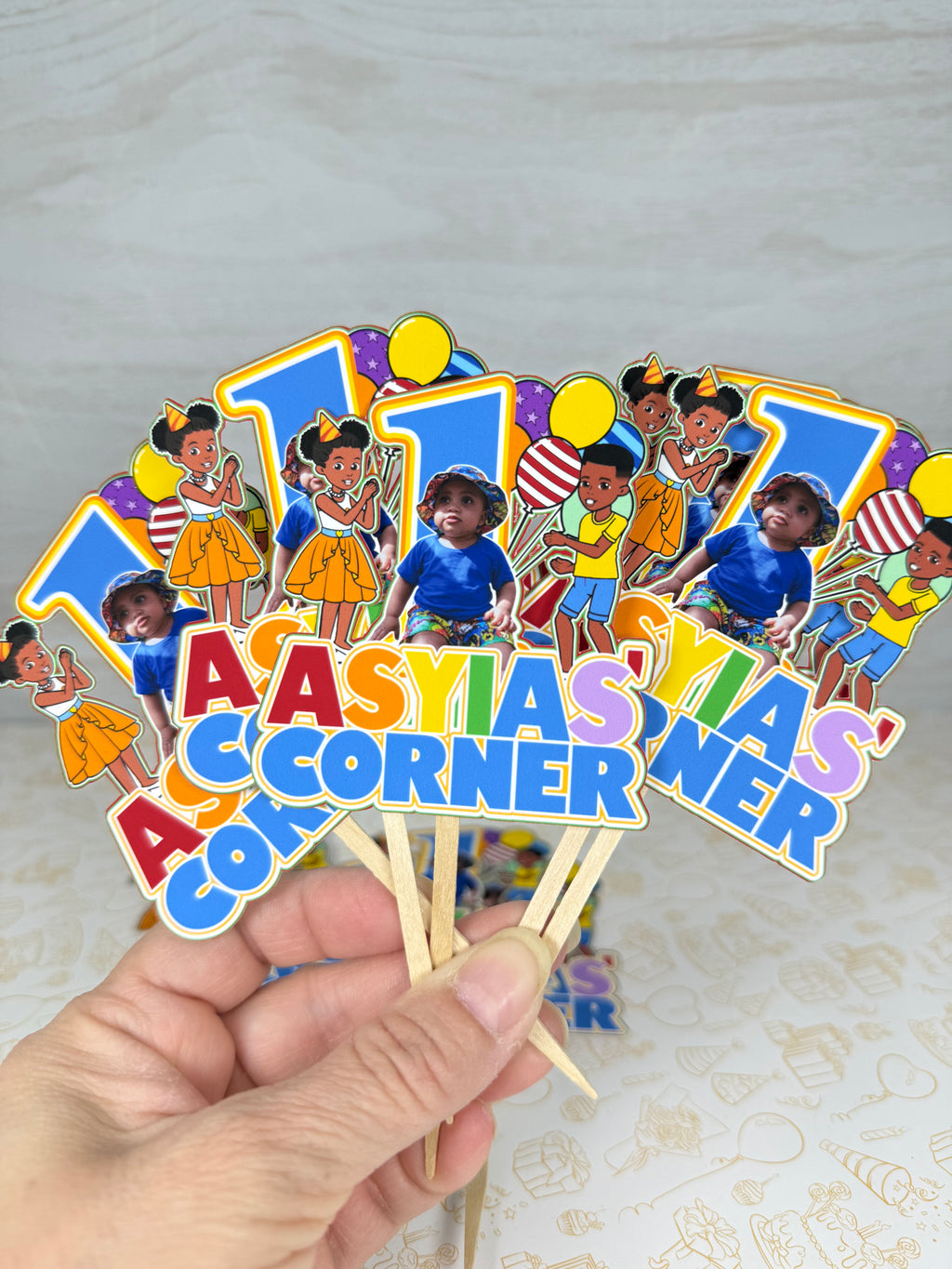 Gracie’s Corner Cupcake Toppers