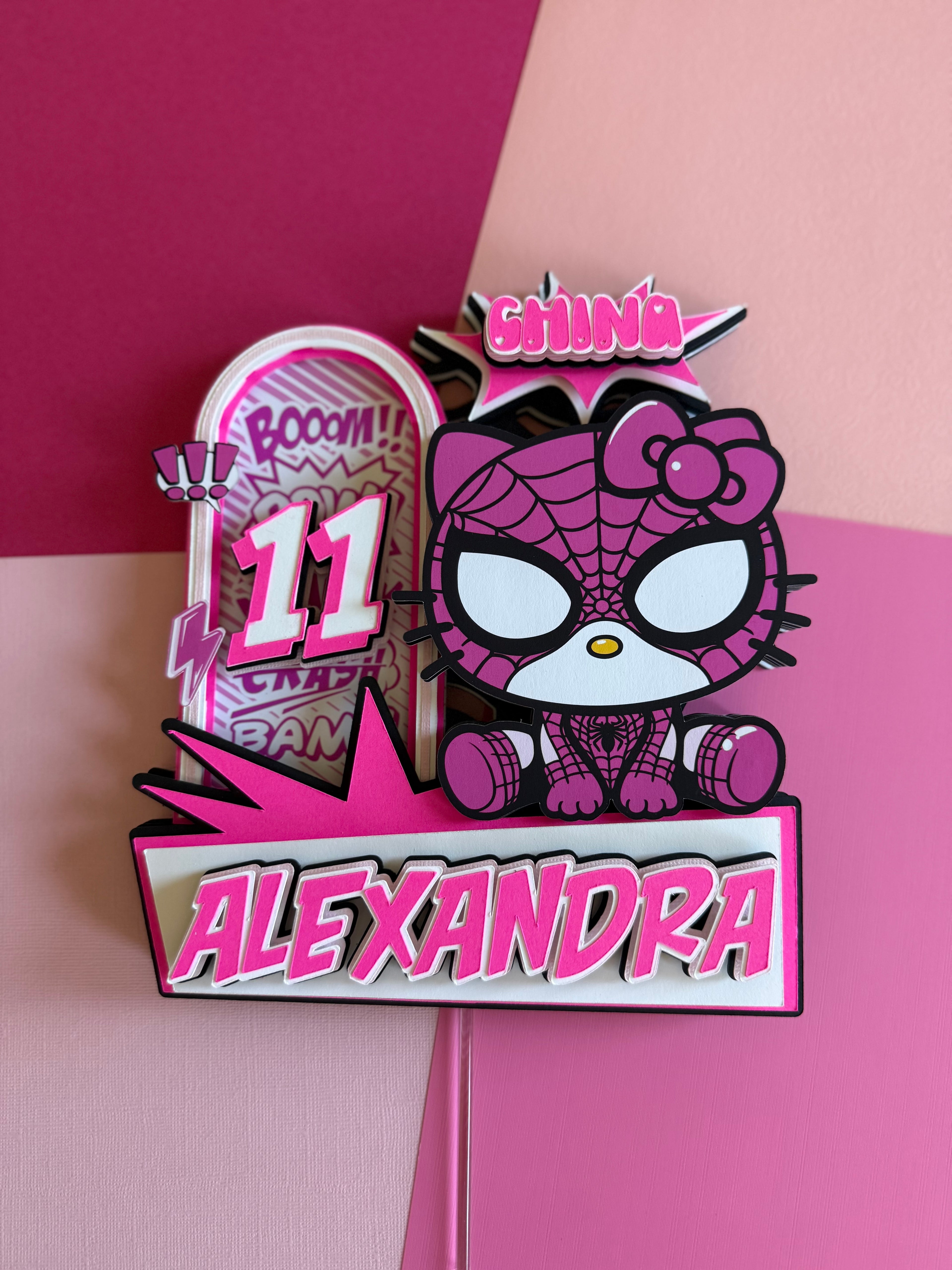Kitty Cake Topper