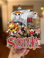 One Ship Cake Topper
