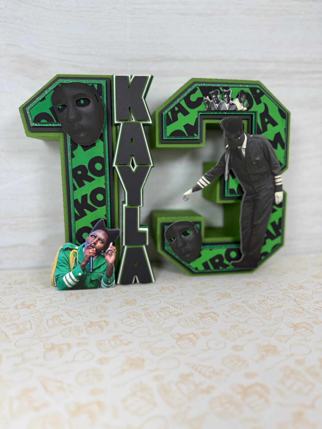 Tyler the creator 3D numbers