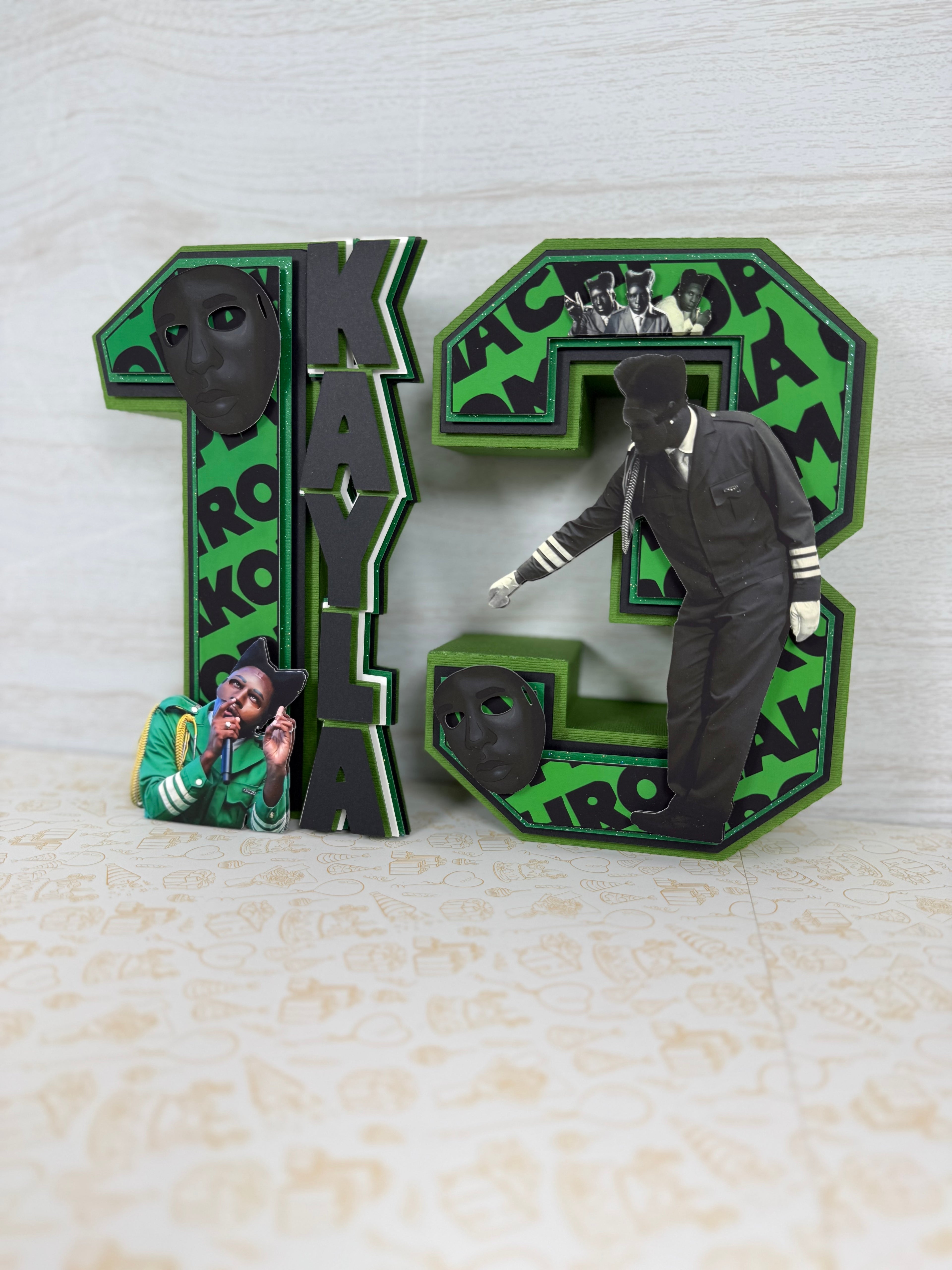 The Creator Chroma 3D Number Set