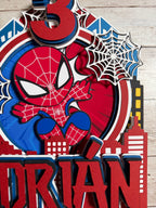 Spiderman Cake Topper