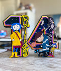 Coraline 3D Numbers