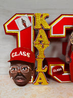 Don’t tap the glass 3D numbers