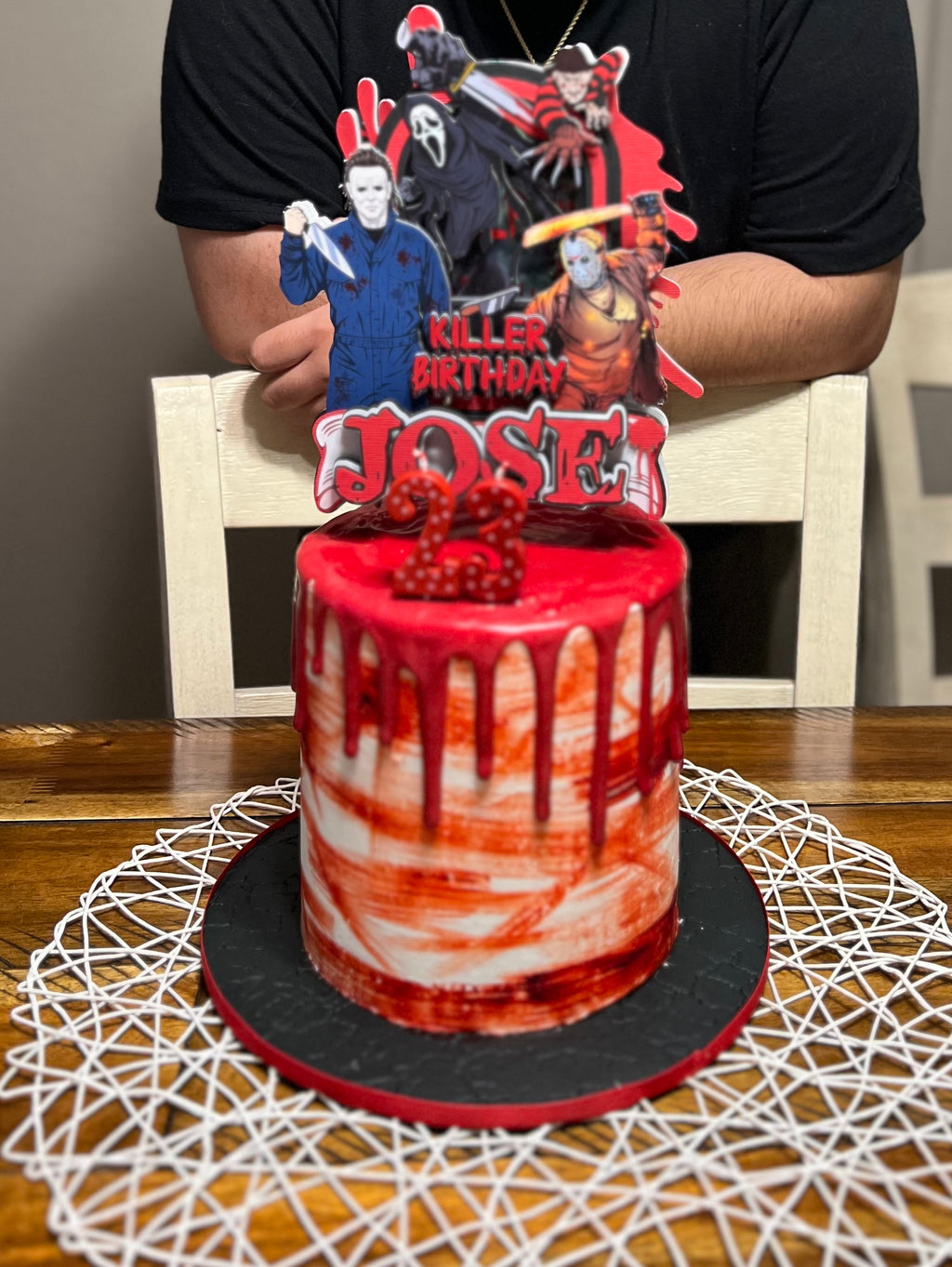HORROR CAKE TOPPER