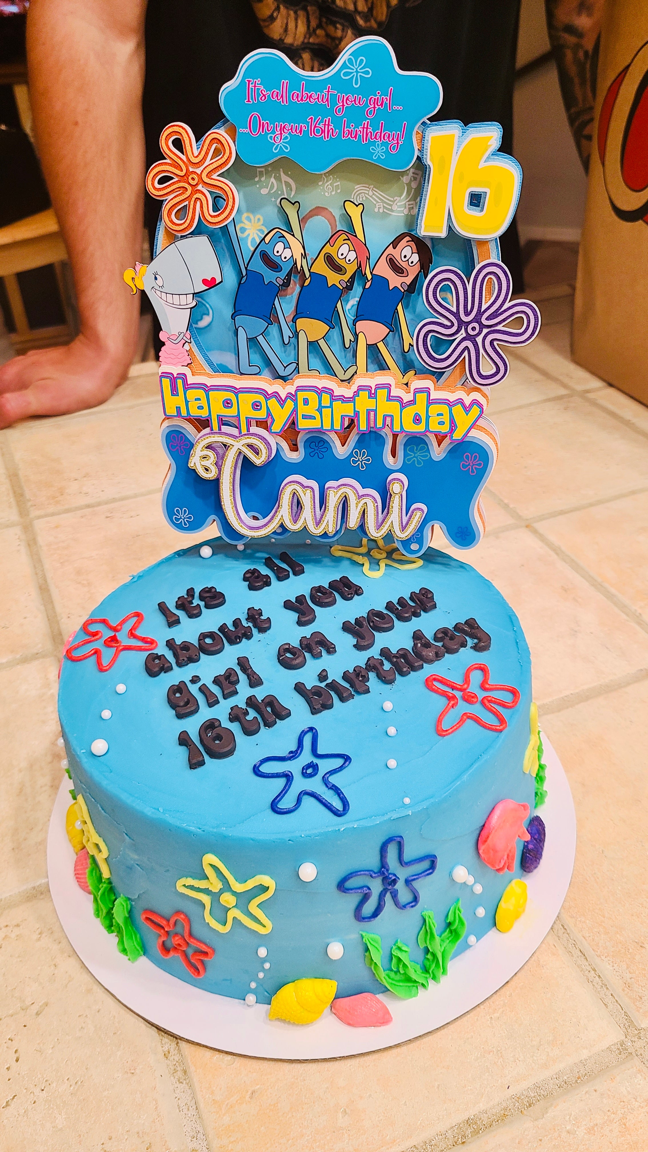 Boys Who Cry Cake Topper