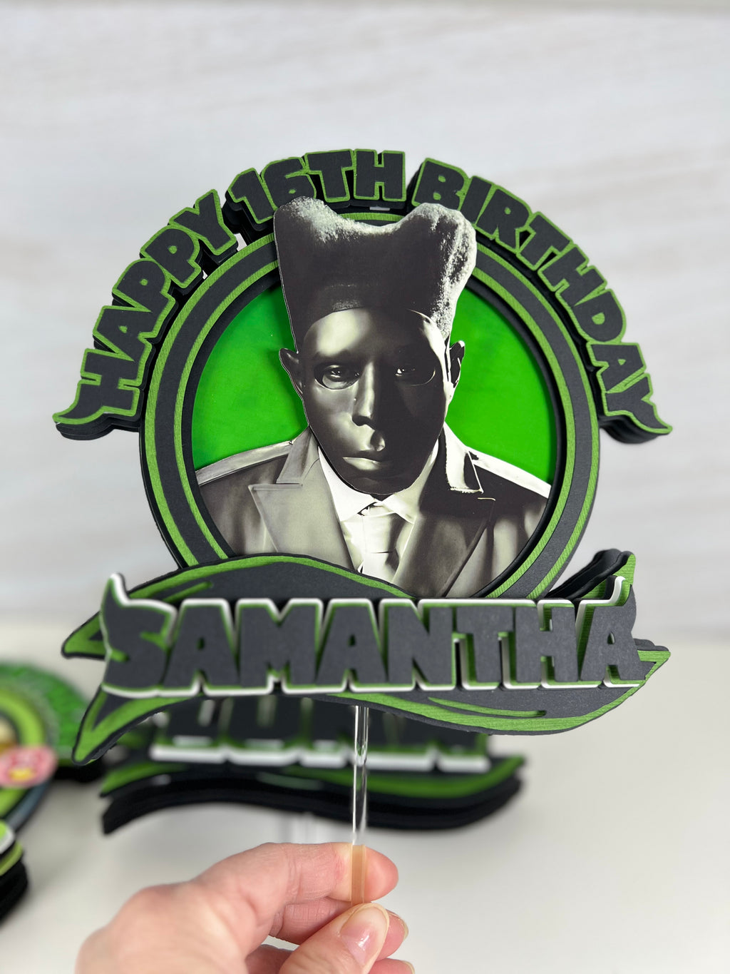 TYLER THE CREATOR CAKE TOPPER