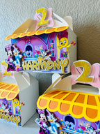 Minnie Mouse Bowtique Favor Boxes
