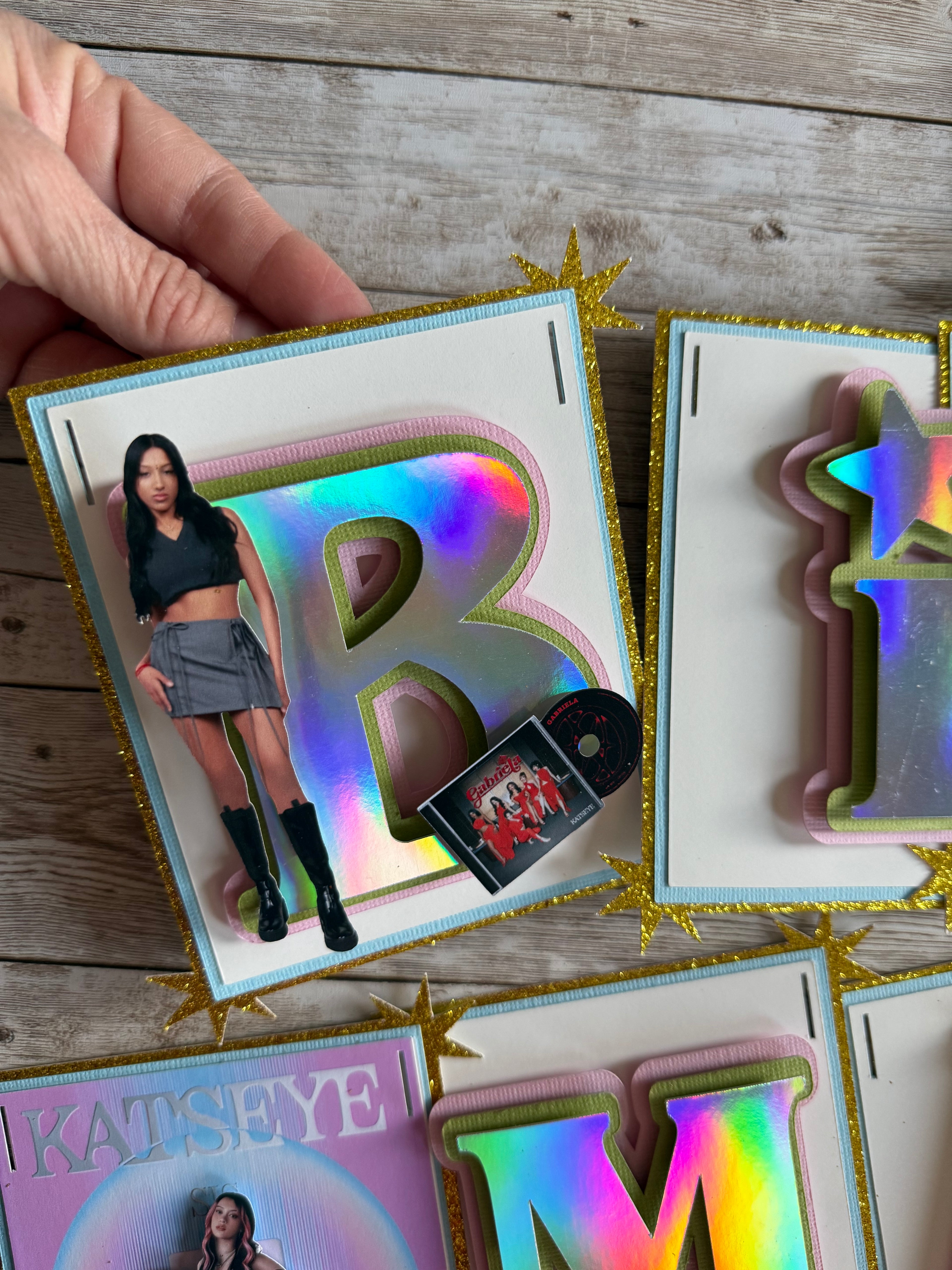 Katseye Birthday Banner