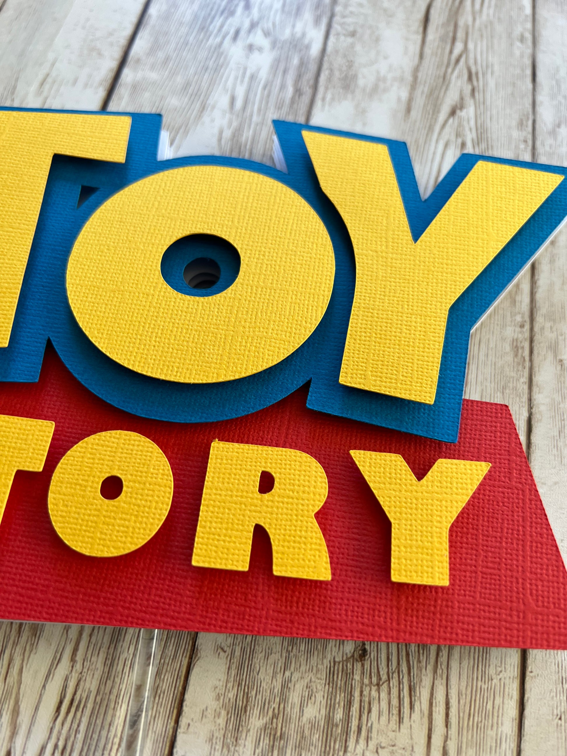 Toy Story cake topper