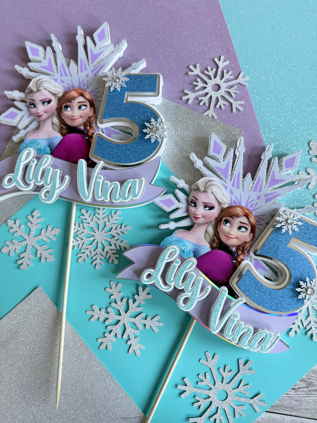 Frozen Centerpieces