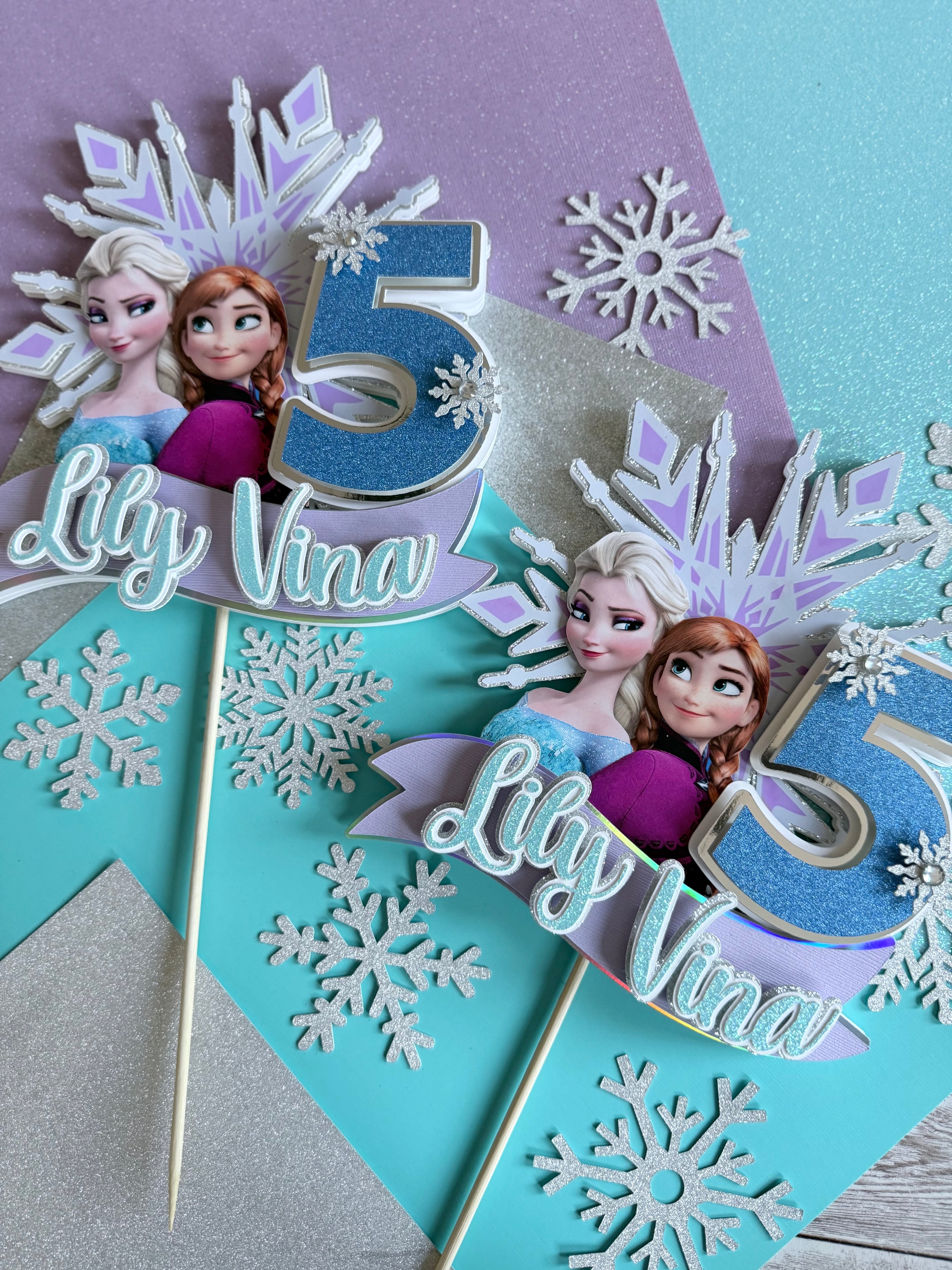 Frozen Centerpieces