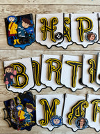 Coraline jones birthday banner
