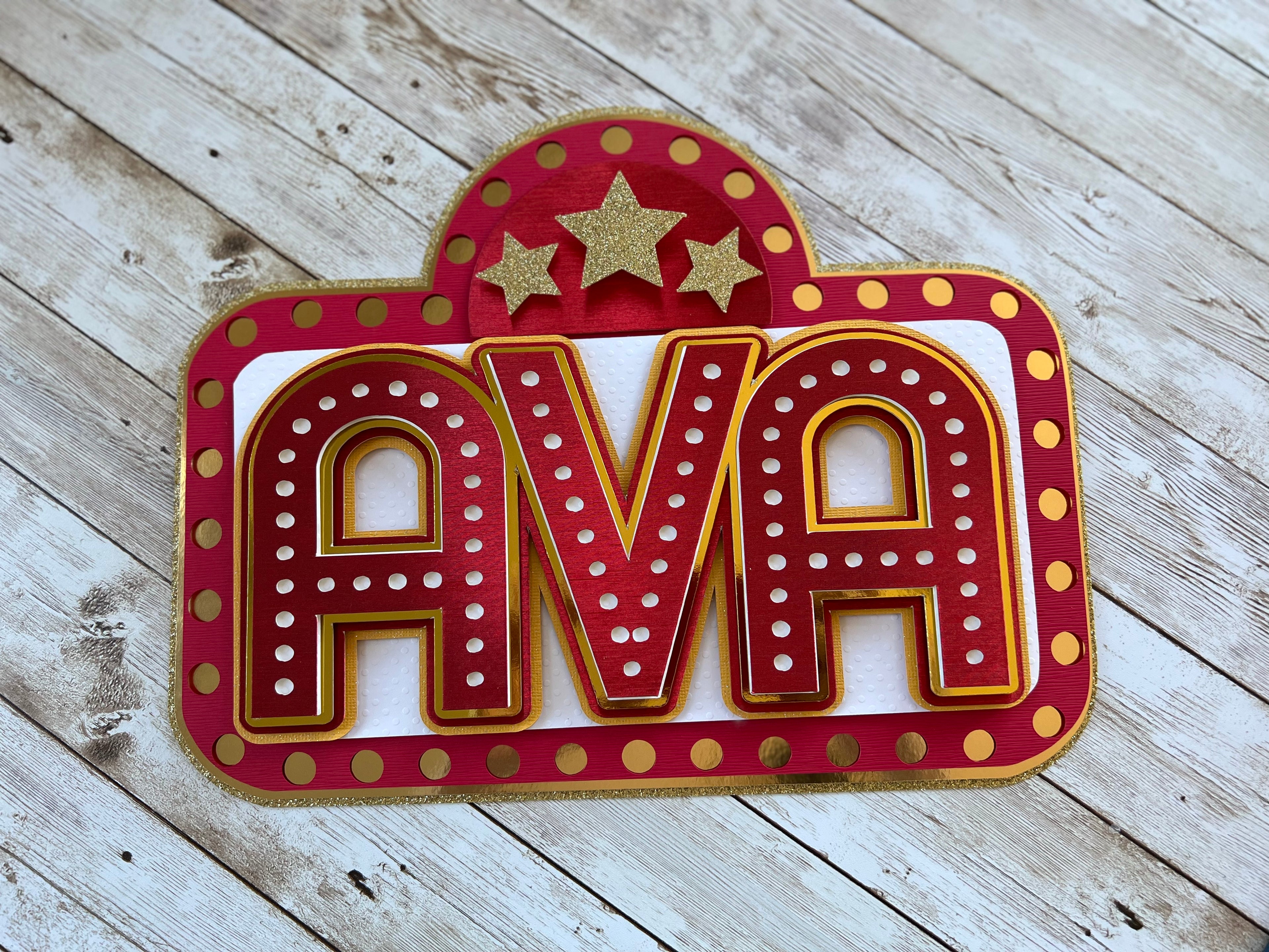 sing marquee sign birthday