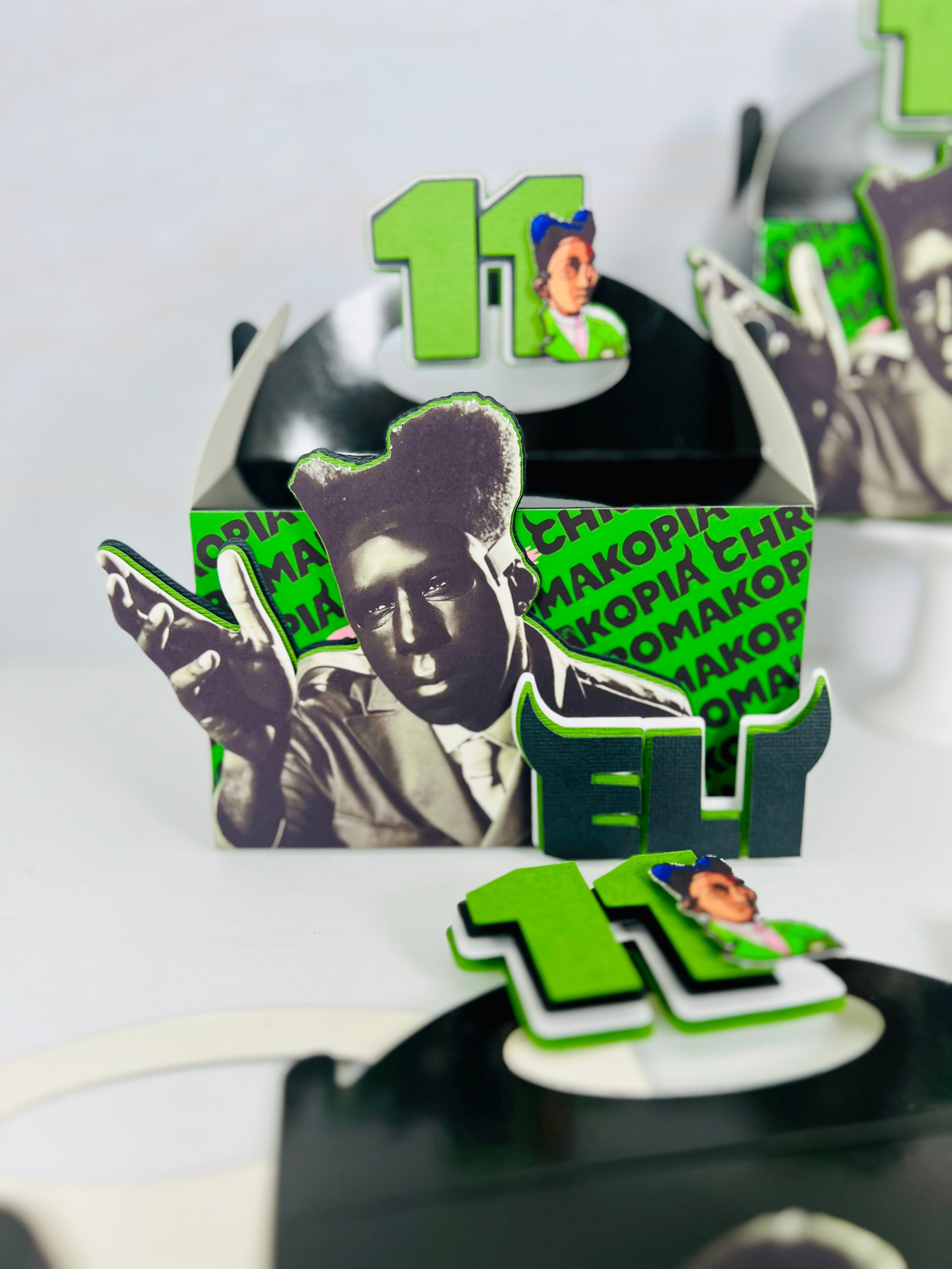 Chromakopia favor boxes