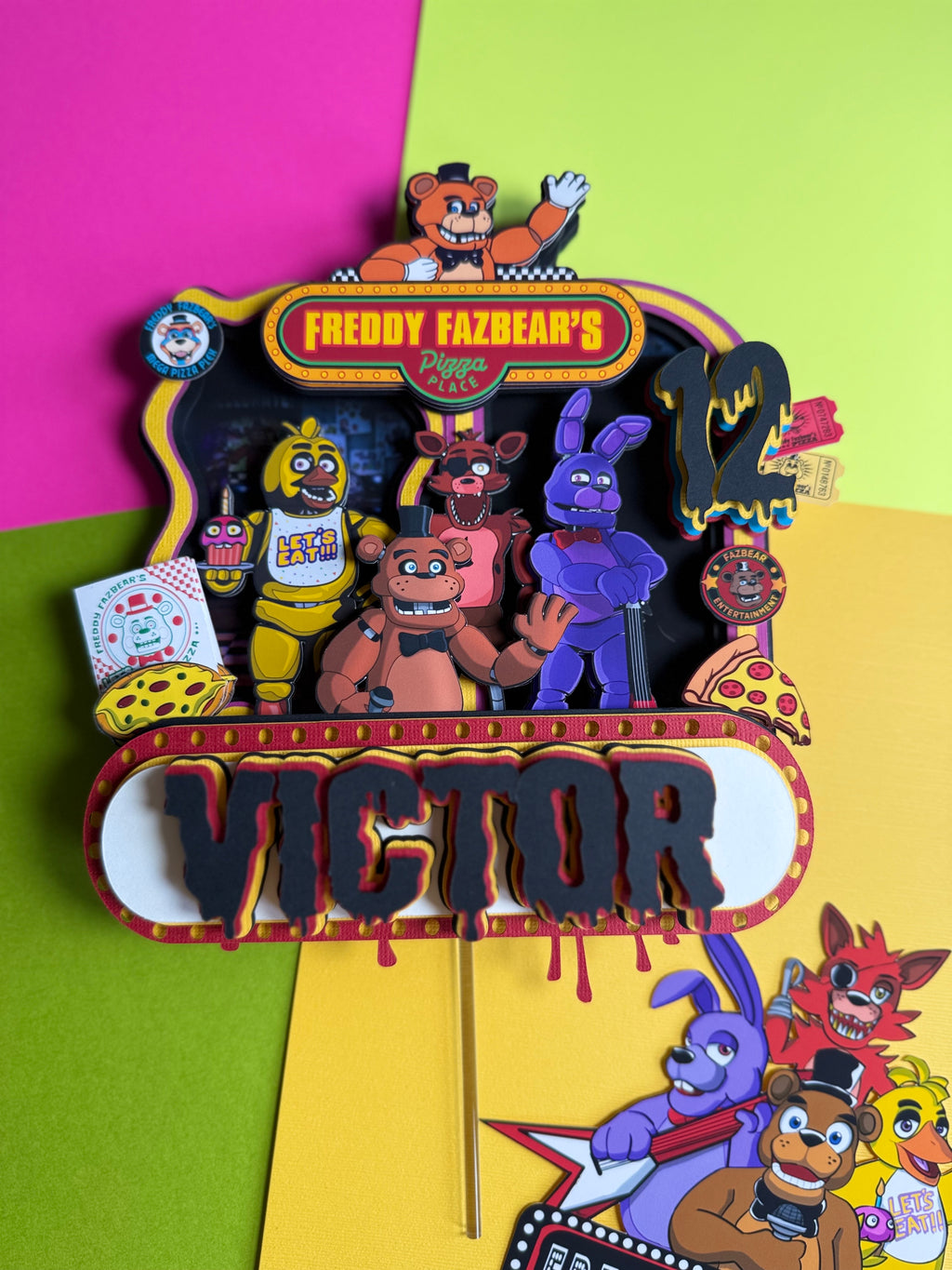 ANIMATRONICS CAKE TOPPER
