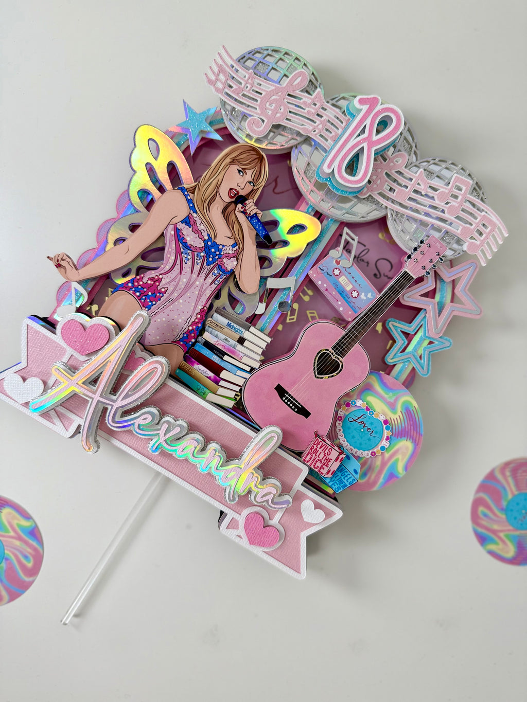 Taylor Swift Cake Topper