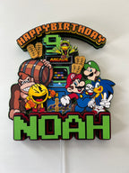 Arcade Cake Topper