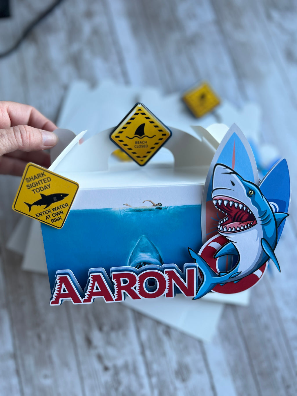 Shark Favor Boxes