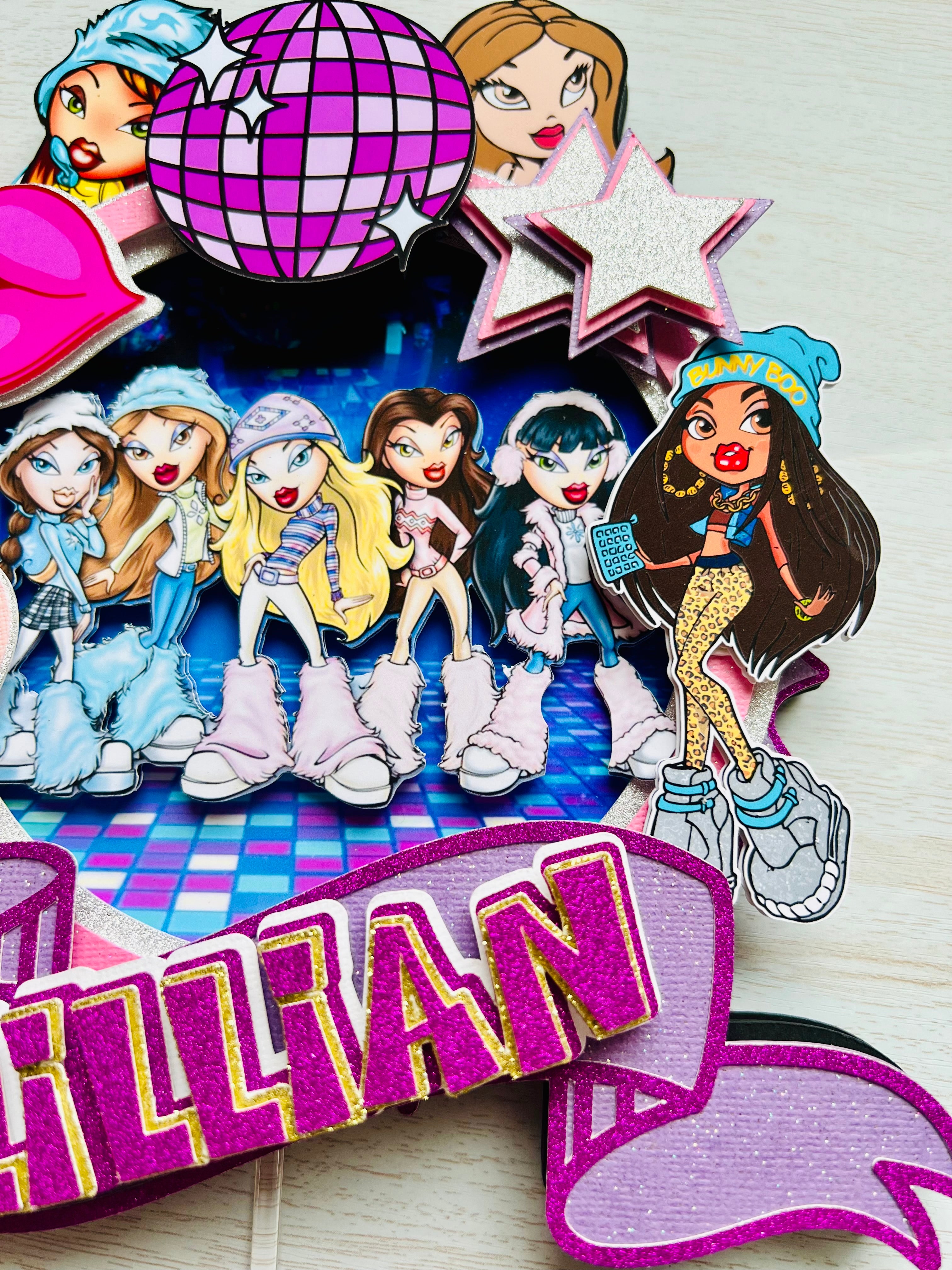 Bratz cake topper 