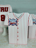 Jersey baseball favor boxes