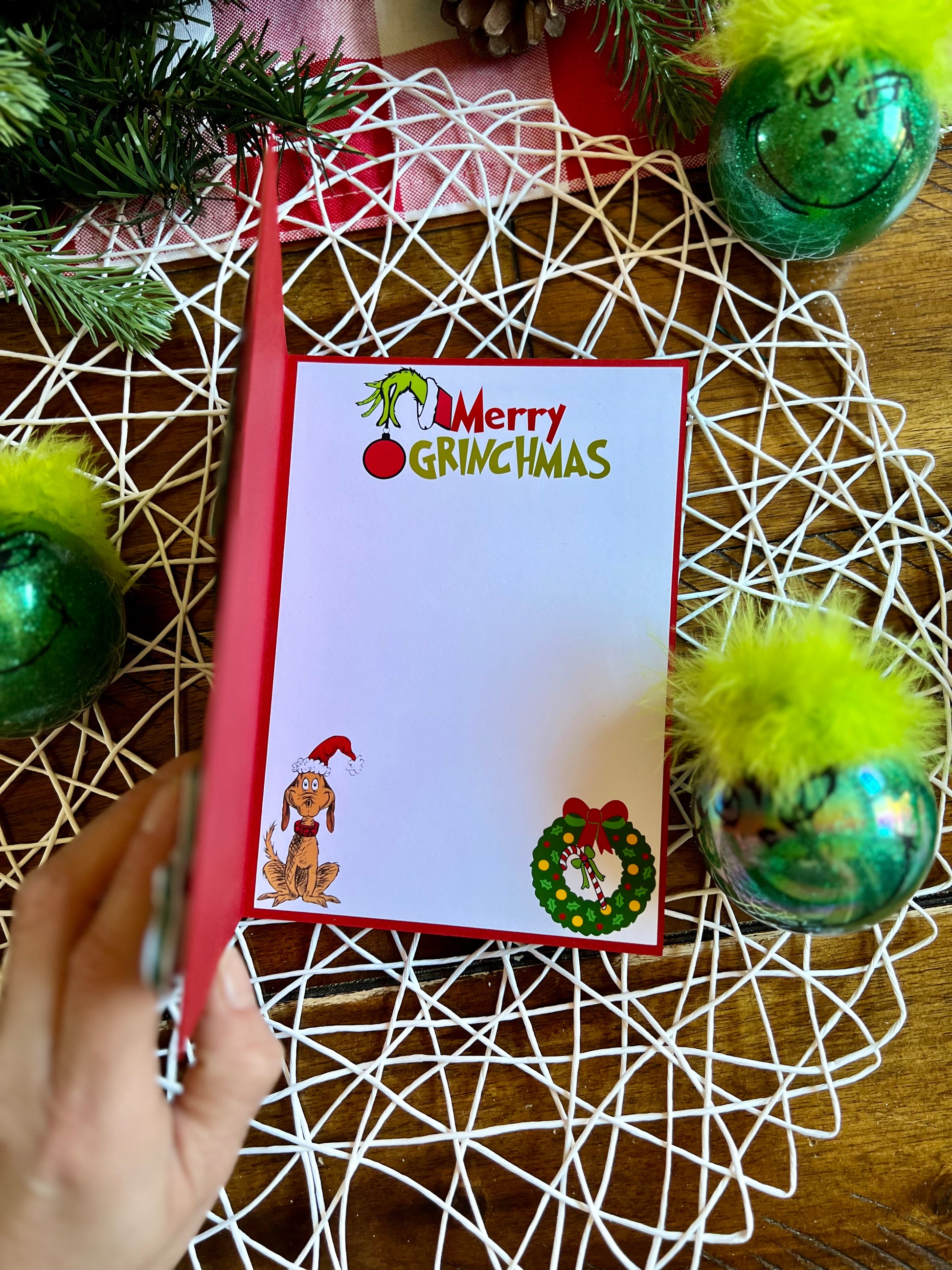 Grinch card